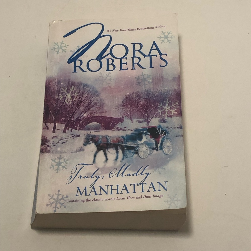 Silhouette Paperback Romance - White & Blue Cover